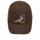 Palmes Men's Ramus 6-Panel Cap in Brown 
