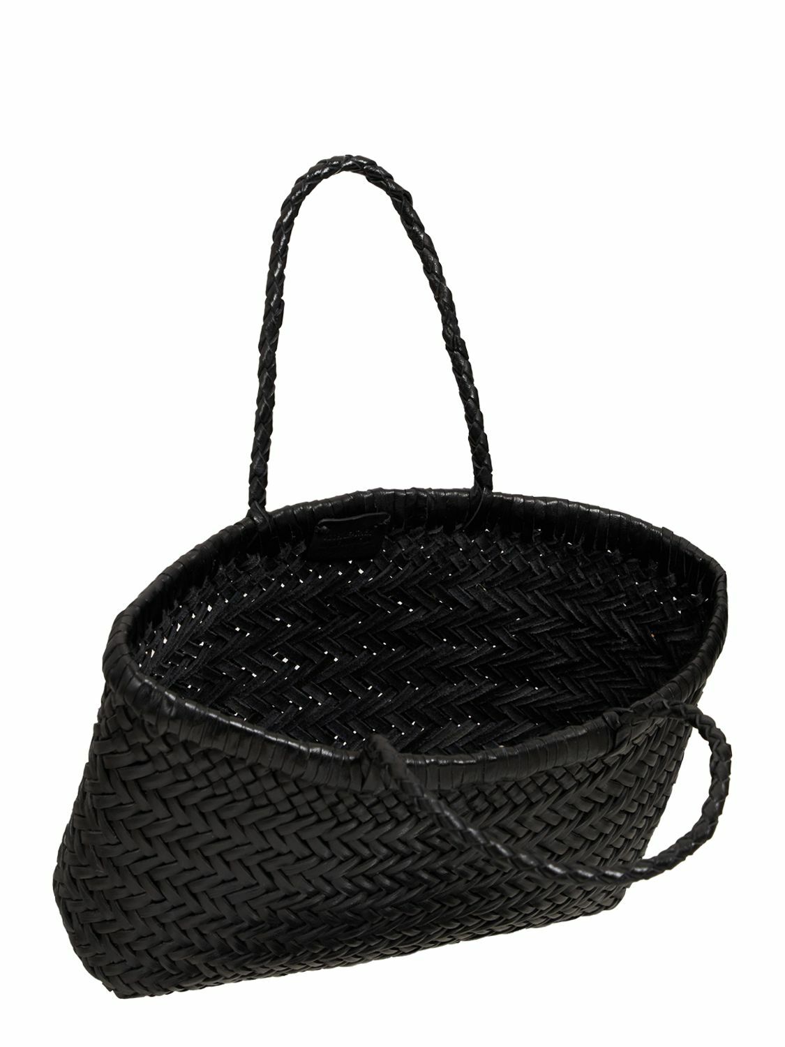 DRAGON DIFFUSION Mini Flat Gora Leather Basket Bag Dragon