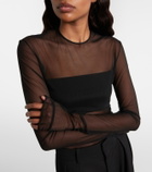 Nensi Dojaka Sheer bodysuit