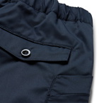 Incotex - nanamica Twill Drawstring Shorts - Midnight blue