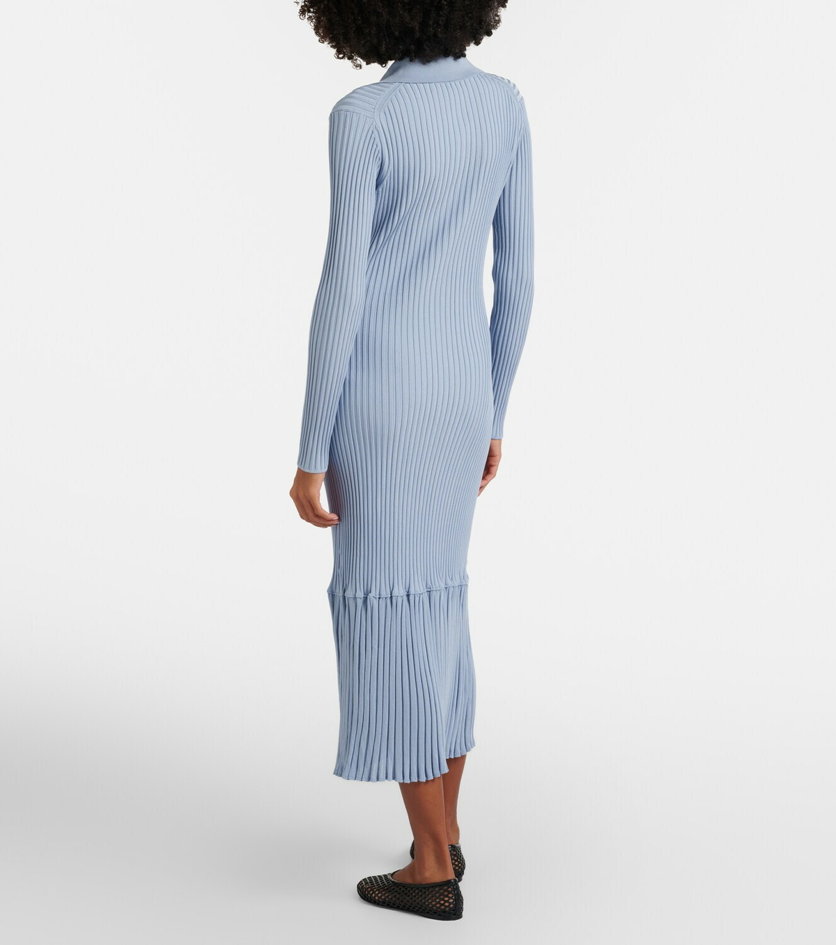 Proenza Schouler Luiza ribbed-knit sweater dress