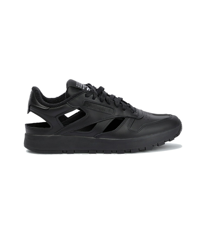 Photo: Maison Margiela - x Reebok cutout leather sneakers