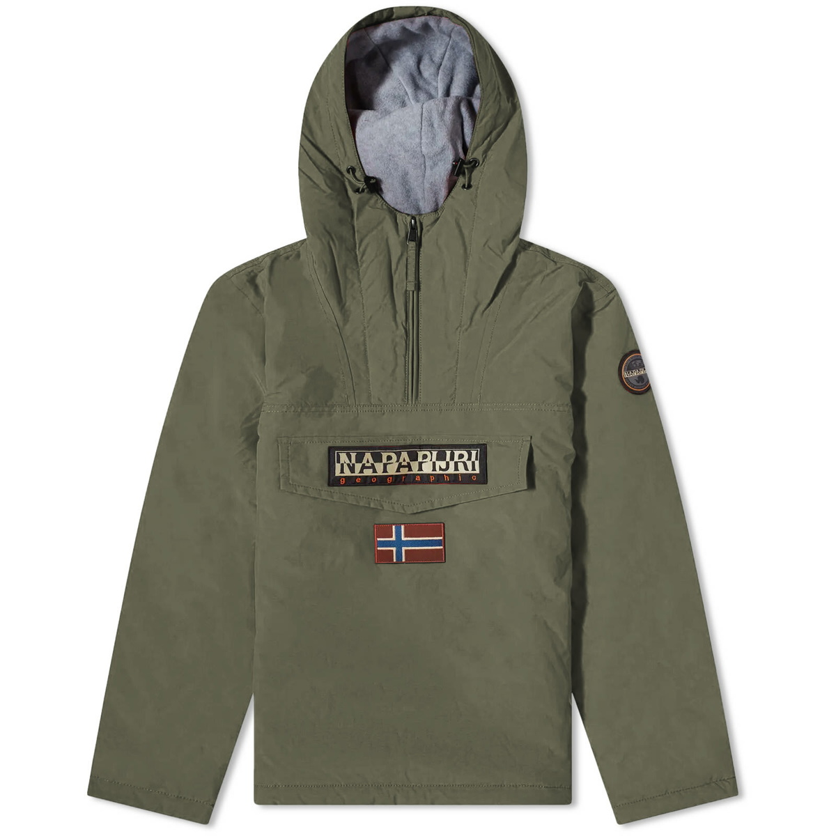 Napapijri Men's Rainforest Winter Jacket in Green Depths Napapijri