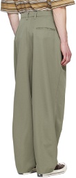 Camiel Fortgens Green Suit Trousers
