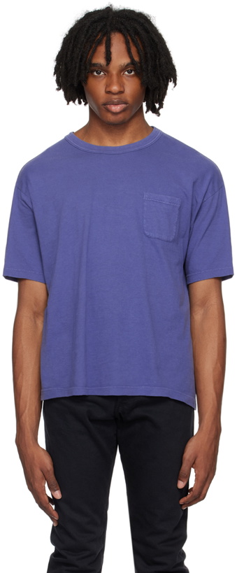 Photo: visvim Blue Jumbo T-Shirt