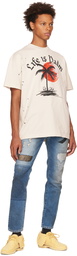 Palm Angels Off-White Paint Splatter T-Shirt