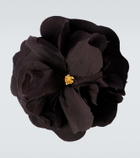 Dolce&Gabbana Floral poplin brooch
