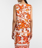 Dolce&Gabbana Majolica tank top