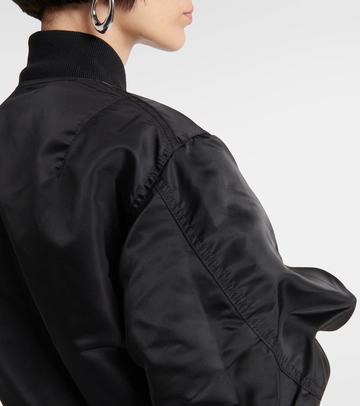 Sacai Zipped bomber jacket Sacai