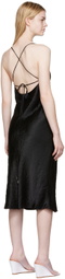 THIRD FORM Black Bias Dress