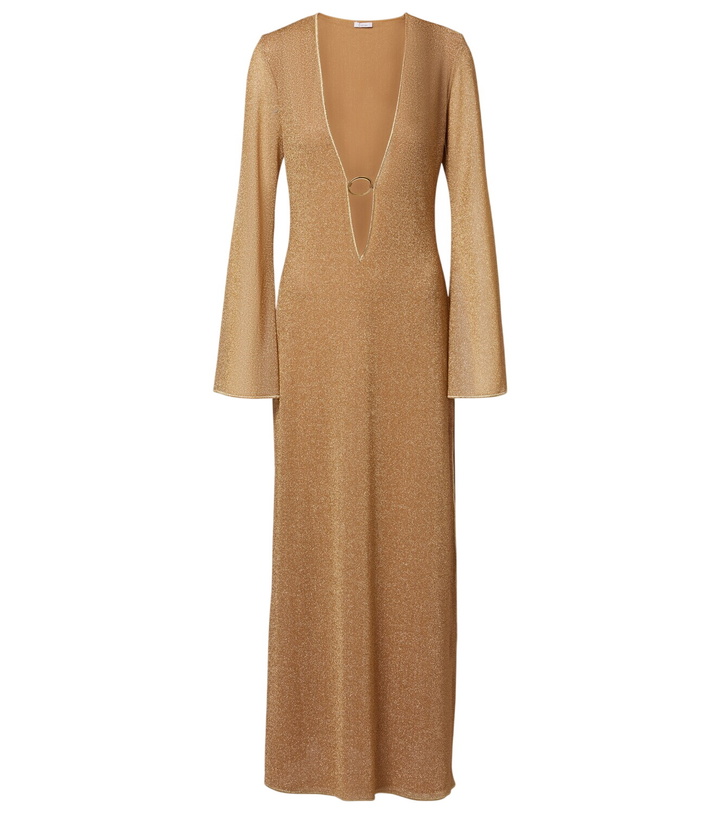 Photo: Oséree Lamé maxi dress