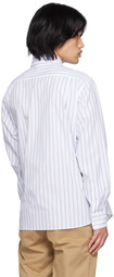 Acne Studios White Stripe Shirt