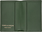 COMME des GARÇONS WALLETS Green Classic Group Card Holder