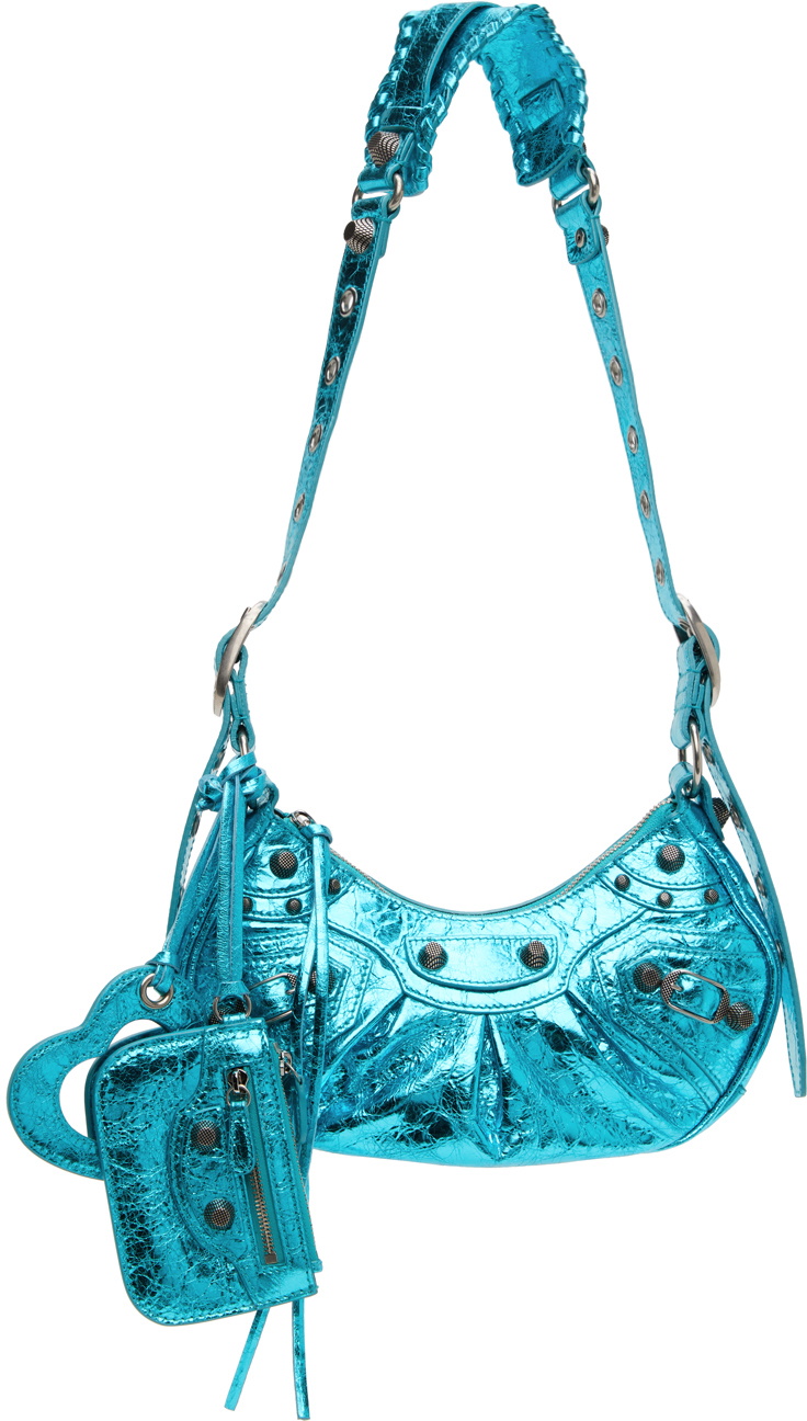 Balenciaga Blue XS 'Le Cagole' Bag Balenciaga