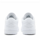 Air Jordan Men's 1 Low Sneakers in White/White