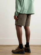 thisisneverthat - Hiking Straight-Leg Belted Cotton-Blend Shorts - Brown