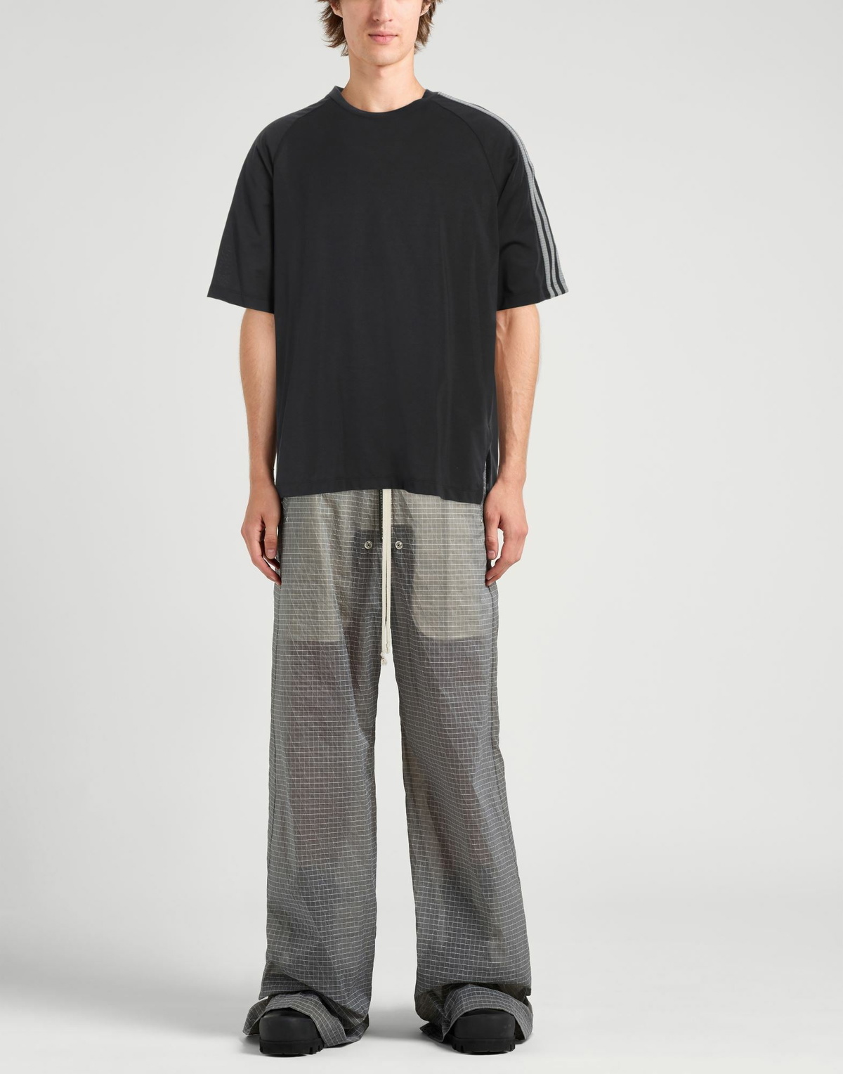 Y-3 Mens T-shirt in Black