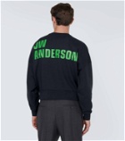 JW Anderson Anchor cotton jersey sweatshirt