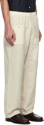 nanamica Beige Wide Cargo Pants
