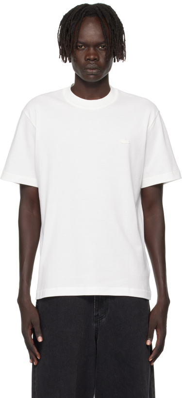 Photo: Lacoste White Back To Work Tier 0-1 T-shirt