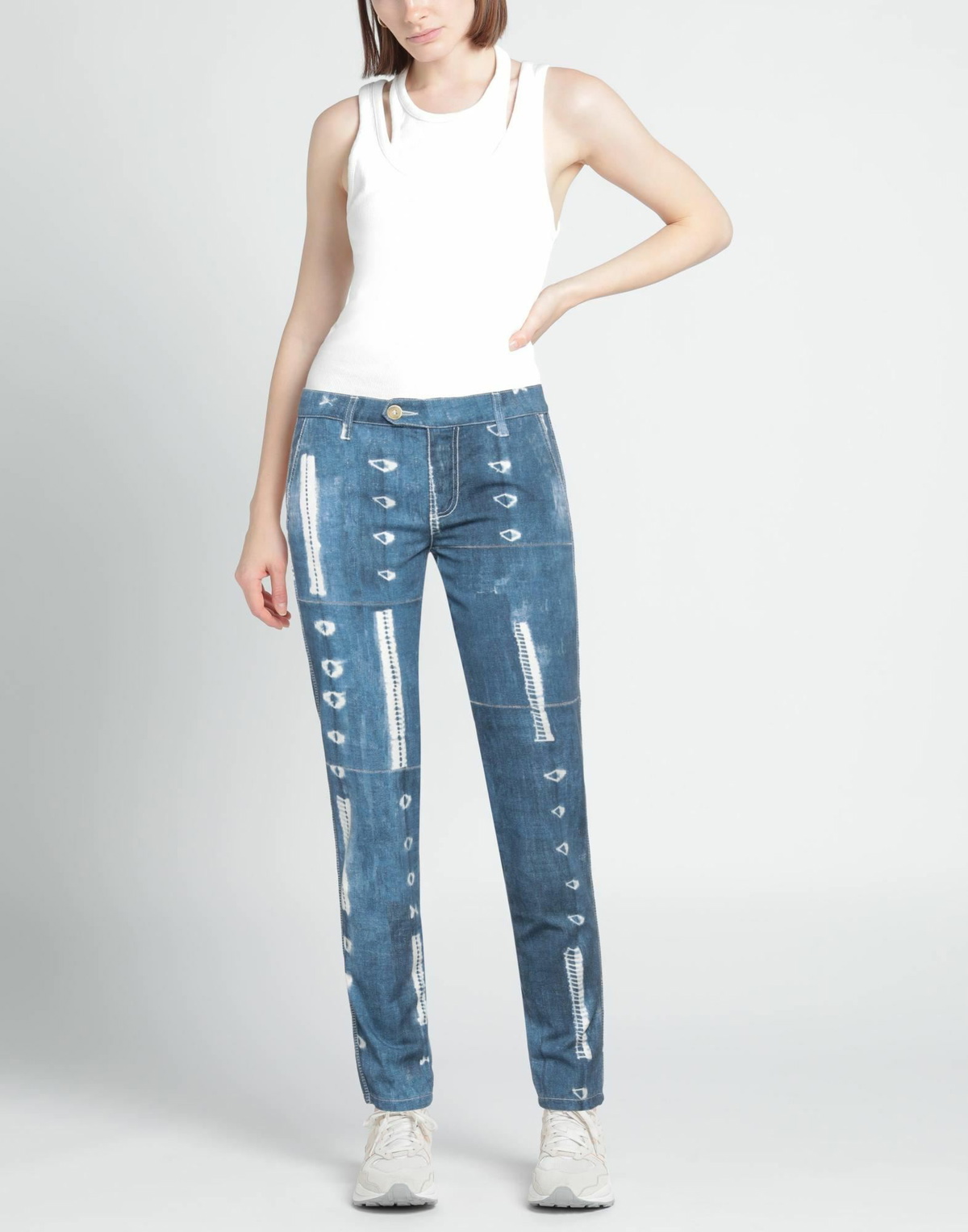 Ermanno Scervino Womens Jeans in Blue