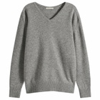Nothing Written Women's Carna V-Neck Pullover in Gray