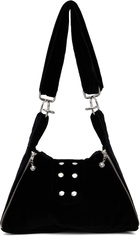 Chopova Lowena Black Mini Pyramid Bag