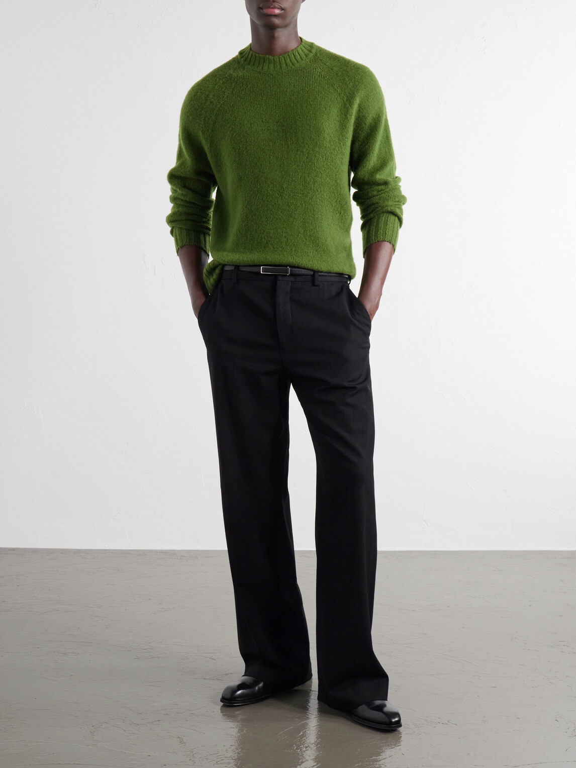 TOM FORD - Brushed Cashmere Sweater - Green