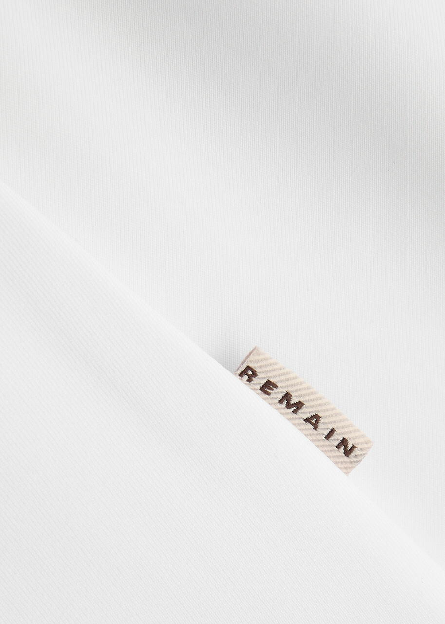 Remain BY Birger Christensen Stretch-jersey top White