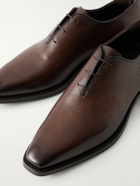 Berluti - Alessandro Demesure Leather Oxford Shoes - Brown