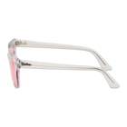 Ray-Ban Transparent and Pink Meteor Evolve Sunglasses