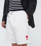 Ami Paris Ami de Cœur cotton shorts