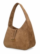 LITTLE LIFFNER - Chubby Slanted Suede Hobo Bag