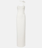 David Koma Embroidered gown