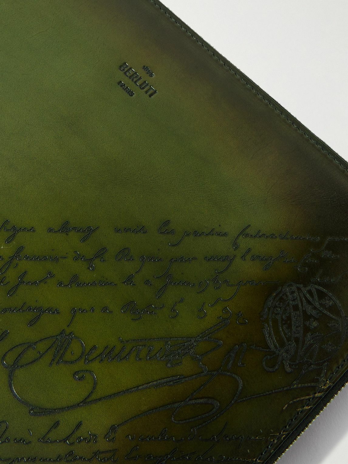 Berluti - Nino Scritto Venezia Leather Pouch Berluti