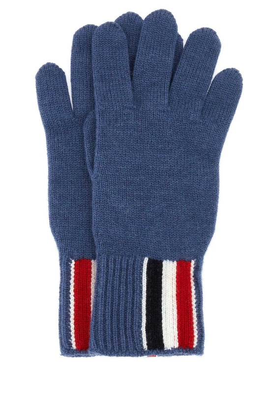 Photo: Thom Browne Air Force Blu Wool Gloves