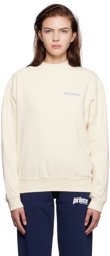 Sporty & Rich Off-White New Health Sweatshirt