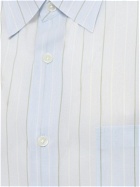 AURALEE Striped Organza Cotton Shirt