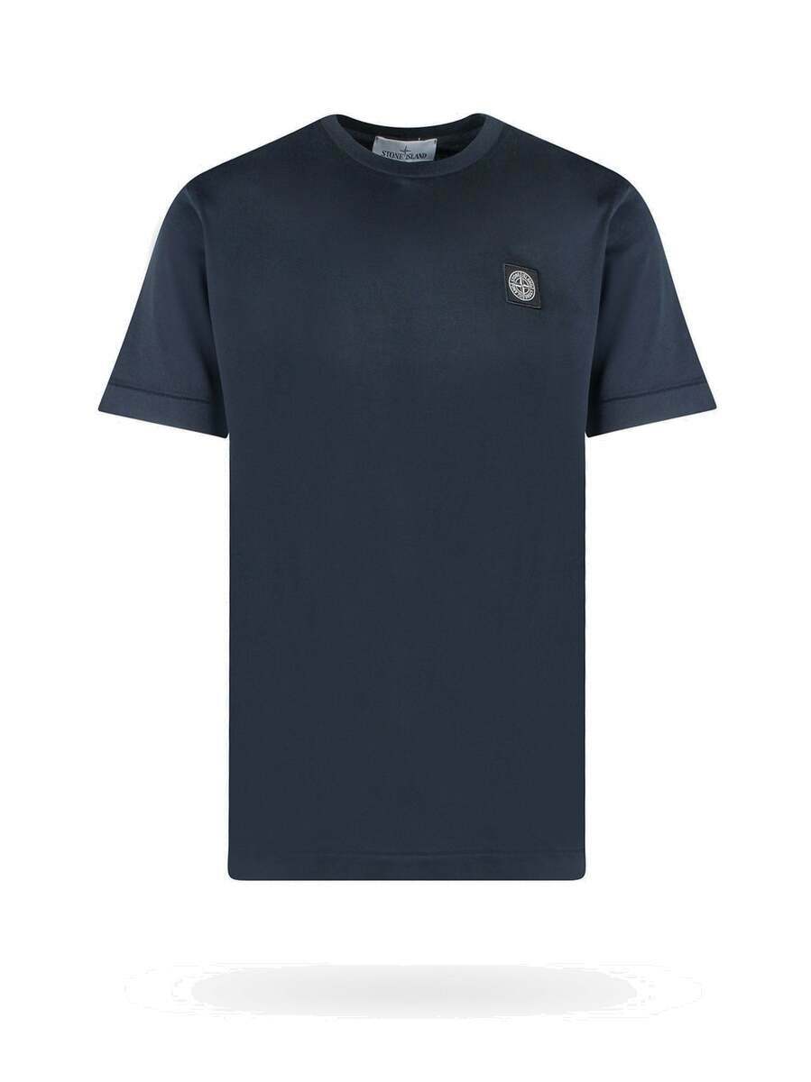 Navy blue stone island sale t shirt