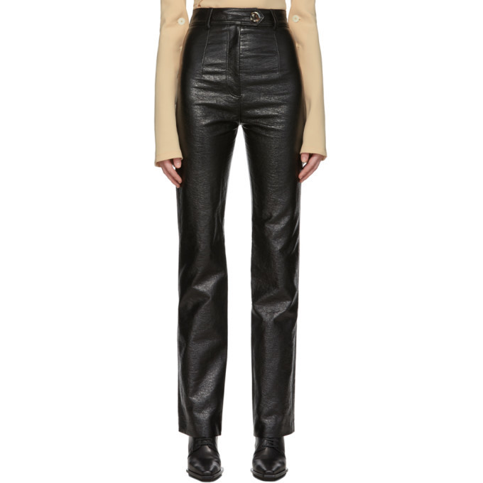 AWAKE Mode - Back To Front Faux Leather Pants