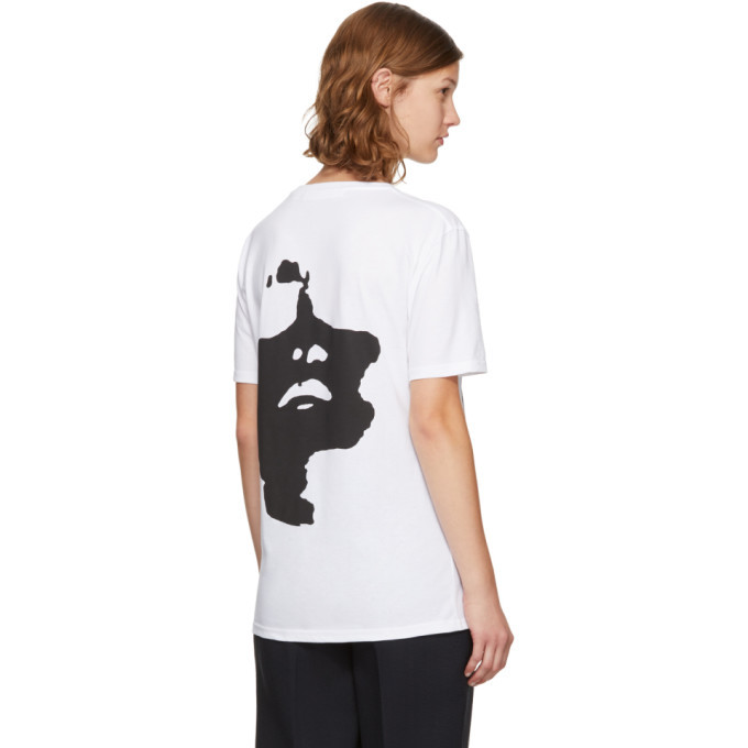 Neil Barrett White Oversized Siouxsie T-Shirt Neil Barrett
