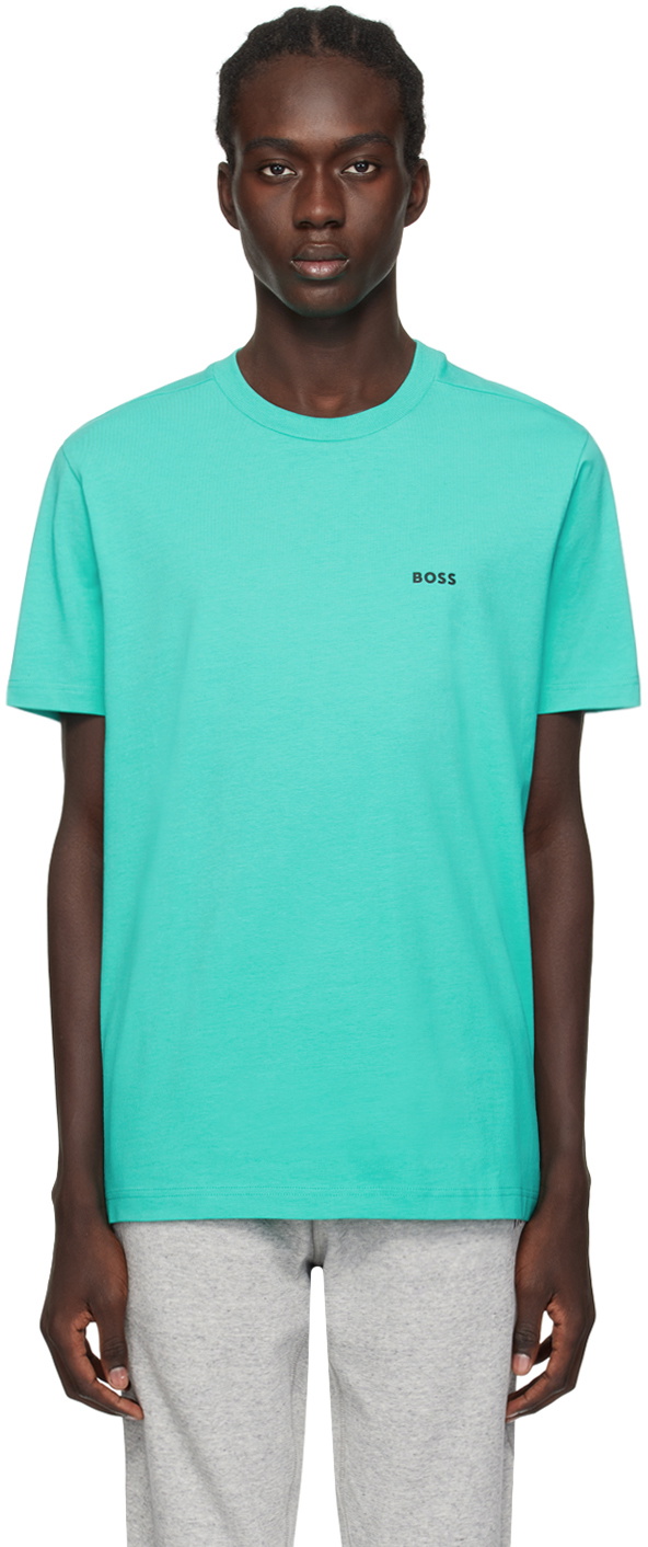 Boss t deals shirt green