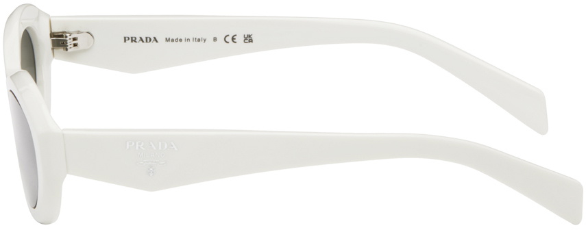 Prada Eyewear White Symbole Sunglasses Prada