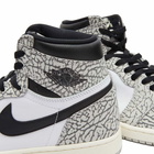 Air Jordan Men's 1 Retro High OG Sneakers in Tech Grey/Muslin Black