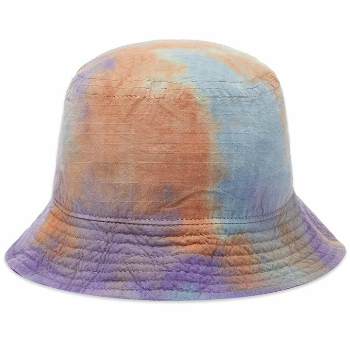 Photo: Anonymous Ism Tie Dye Rip-Stop Hat in Brick