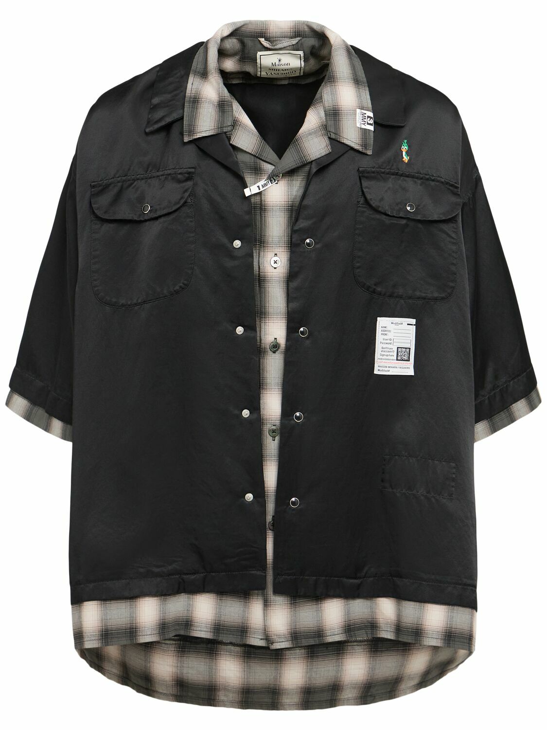 MIHARA YASUHIRO Double-layered Shirt Maison MIHARA YASUHIRO