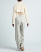 Maje Womens Turtleneck Ivory