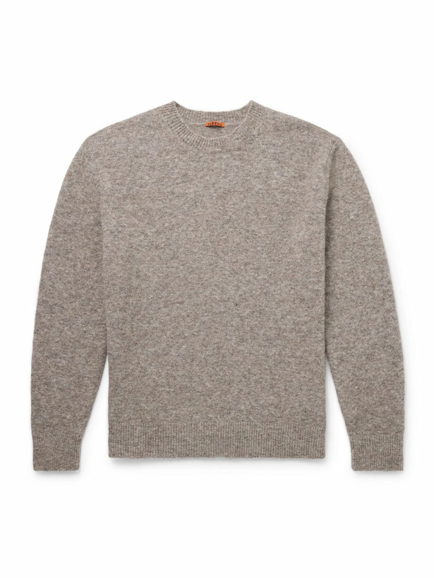 Photo: Barena - Brushed Alpaca-Blend Sweater - Brown