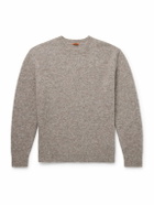 Barena - Brushed Alpaca-Blend Sweater - Brown