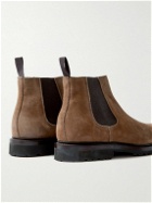 George Cleverley - Jason 2 Suede Chelsea Boots - Brown